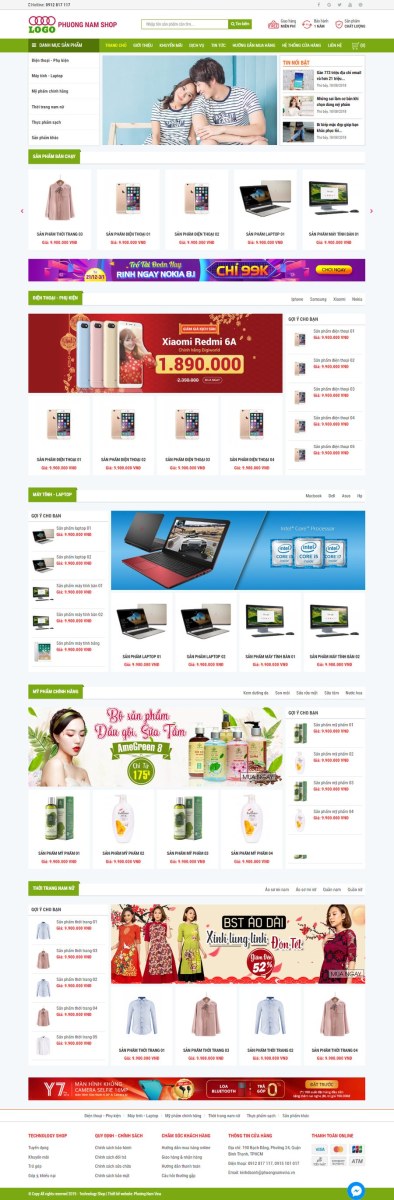 Shop thời trang trẻ